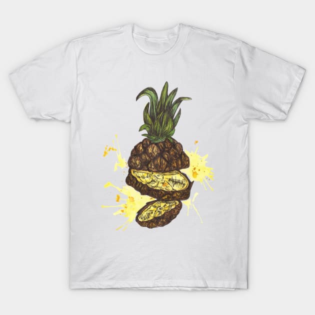 Juicy pineapple T-Shirt by Dan'ka Proskurina
